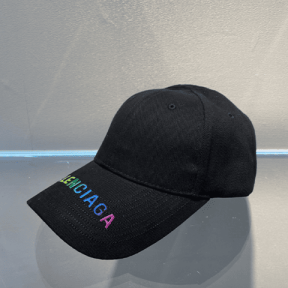 발렌시아가 자수로고 볼캡 모자