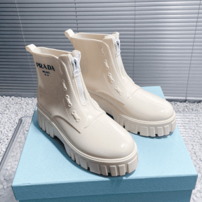 프라다 레인부츠 앞면지퍼