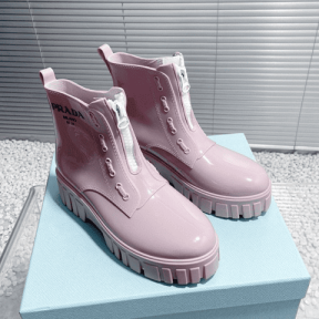 프라다 레인부츠 앞면지퍼