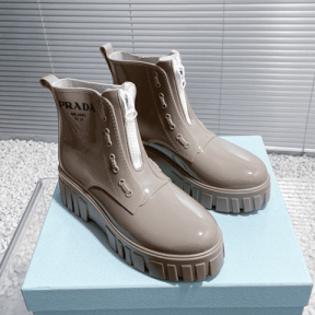 프라다 레인부츠 앞면지퍼