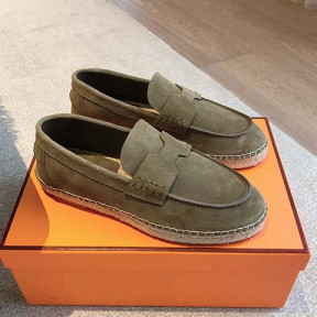 에르메* H 에스파드리유 로퍼