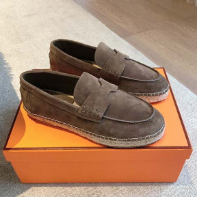 에르메* H 에스파드리유 로퍼