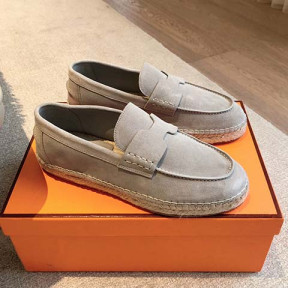 에르메* H 에스파드리유 로퍼