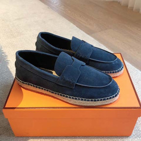 에르메* H 에스파드리유 로퍼