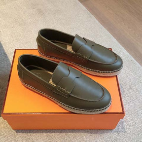 에르메* H 에스파드리유 로퍼