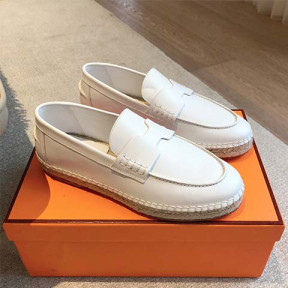 에르메* H 에스파드리유 로퍼