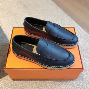 에르메* H 에스파드리유 로퍼