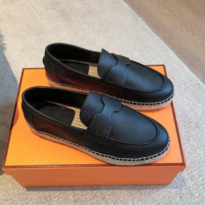 에르메* H 에스파드리유 로퍼