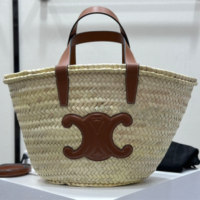 셀린* 트리오페 파니에 라피아 백 틴 113832