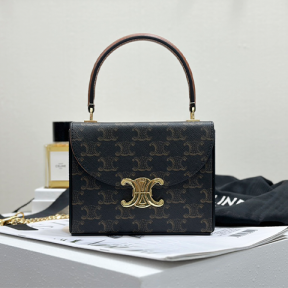 셀린* 트리오페 스몰 블랑딘 박스백 토트백 탑핸들백 118593