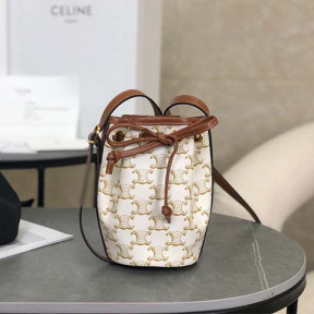 셀린* 미니 트리오페 버킷백 10H492