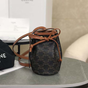 셀린* 미니 트리오페 버킷백 10H492