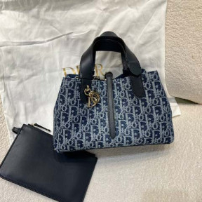 디* 뚜주흐 스톤 데님워싱 토트백 스몰