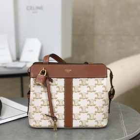 셀린* 틴 카바스 드 프랑스 트리오페 숄더백 191992