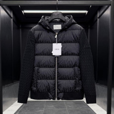 디올 오블리크 자카드 울 구스다운 패딩 자켓