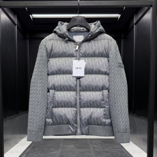 디올 오블리크 자카드 울 구스다운 패딩 자켓