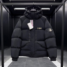 디올 스톤 콜라보 리미티드 에디션 블랙 다운 패딩 자켓