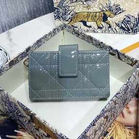 디올 페이던트 아코디언 카드지갑