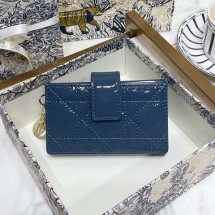 디올 페이던트 아코디언 카드지갑