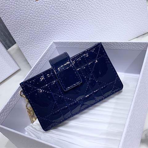 디올 페이던트 아코디언 카드지갑