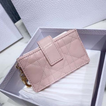 디올 페이던트 아코디언 카드지갑