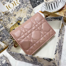 디올 까나쥬 램스킨 레이디 반지갑