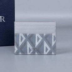 디올 CD 다이아몬드 캔버스 카드지갑