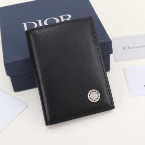 디올 CD 버튼 로고 카드지갑