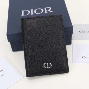 디올 몽테인 CD 로고 로고 카드지갑