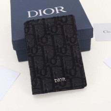 디올 CD 오블리크 자카드 카드지갑